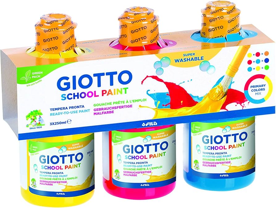 Why Giotto Paints Are Ideal for Children: Safe, Vibrant, and Easy to Use