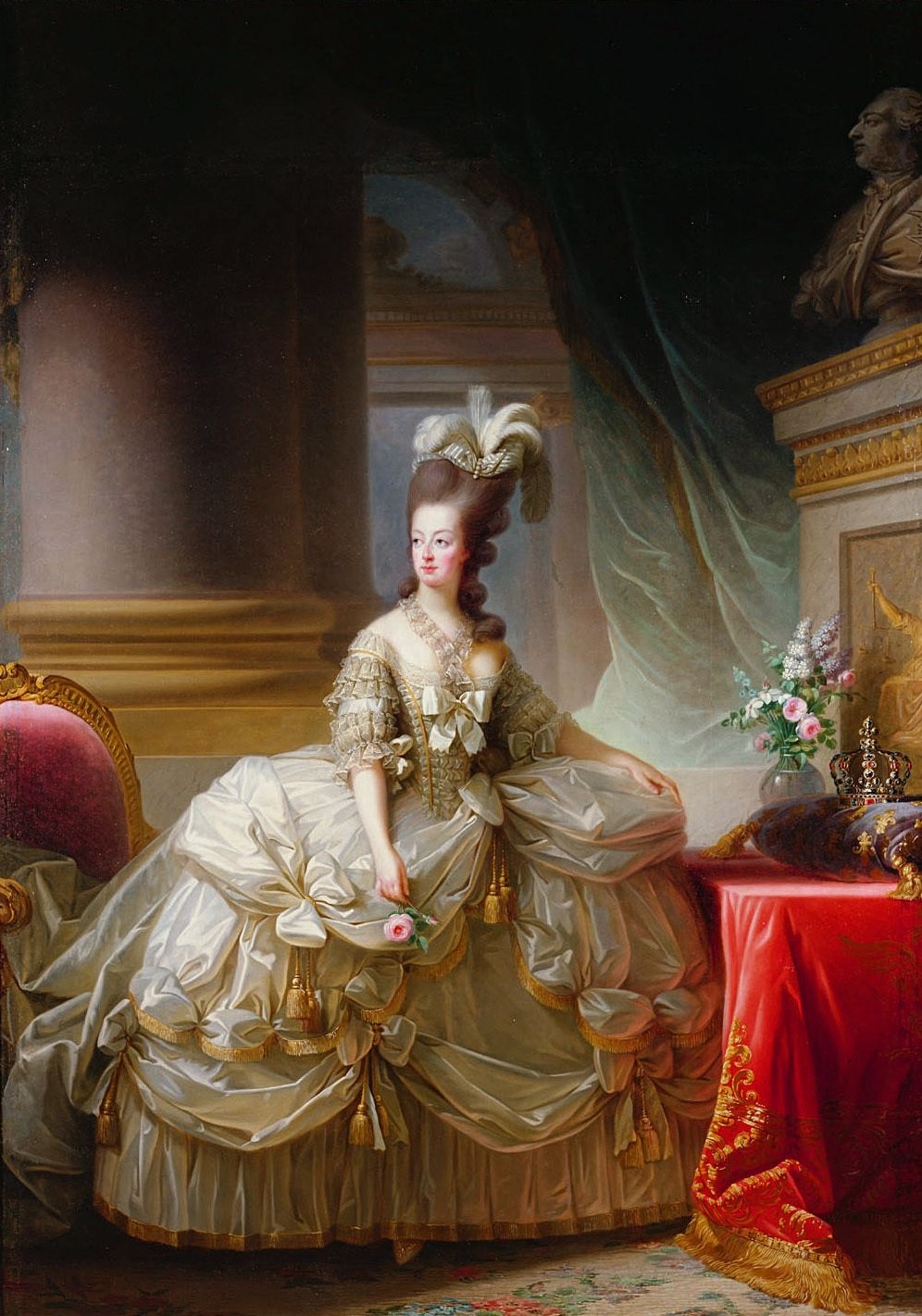 The Scandalous History Behind Marie Antoinettes Famous Dress