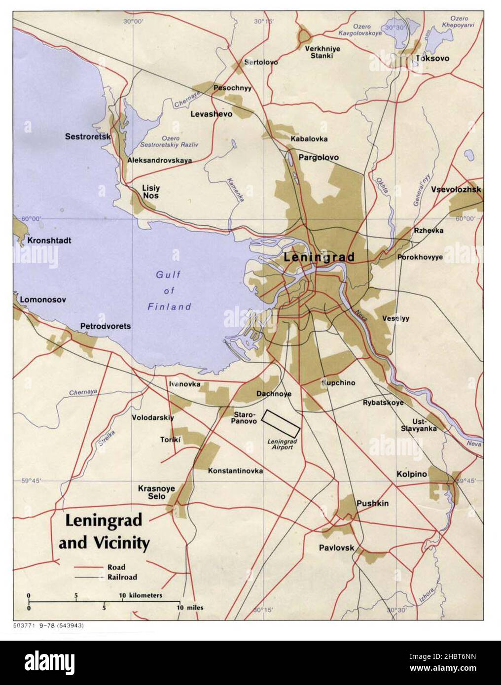 Detailed Leningrad WW2 Map: Essential for History Buffs