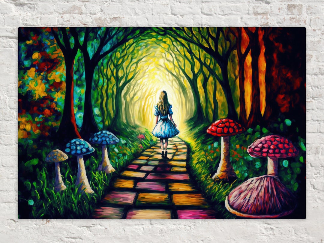 Alice in Wonderland Paintings: A Look at the Whimsical World