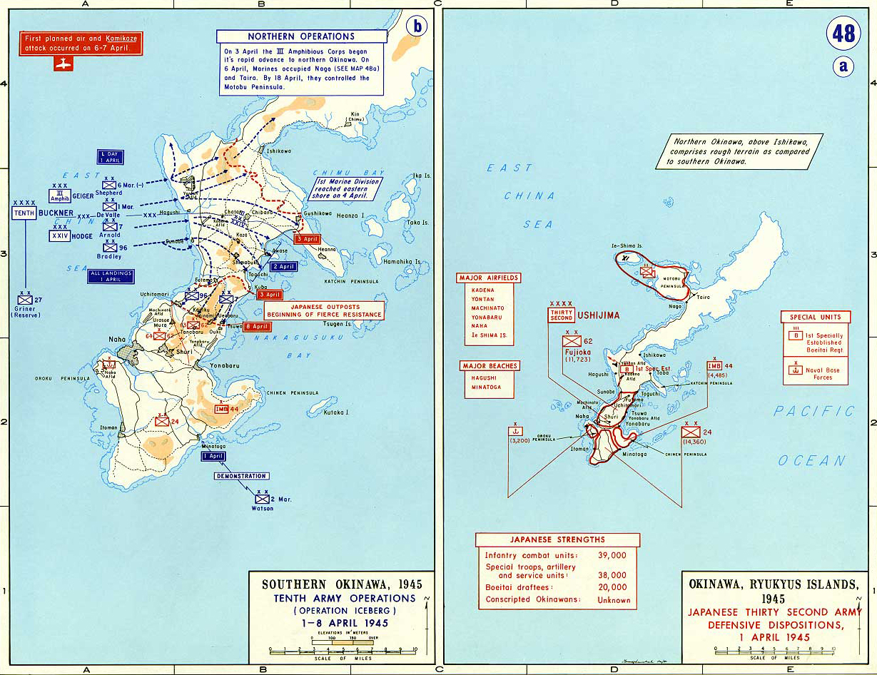 Okinawa WW2 Map: A Simple Guide to the Battlefield