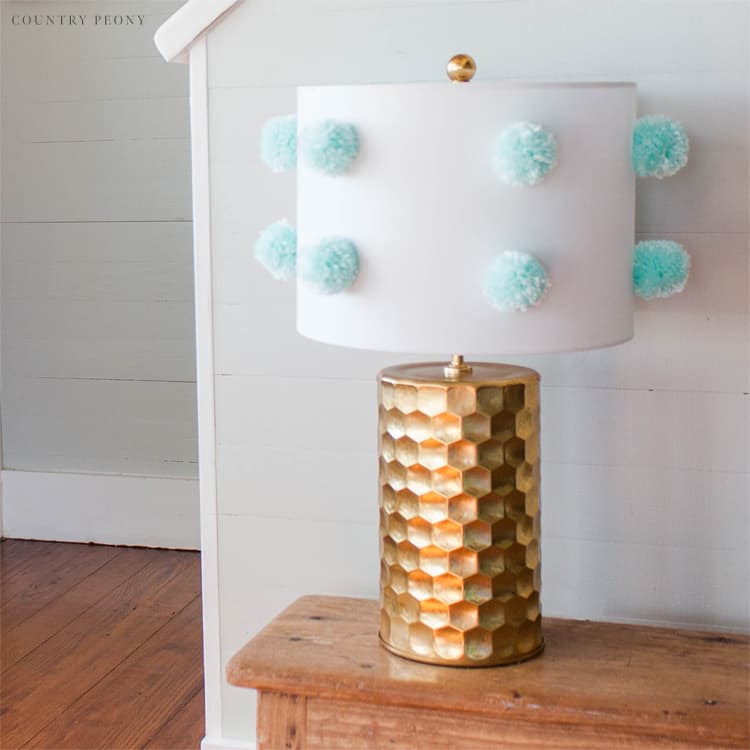 DIY pom lamp (A step-by-step guide to making your own)