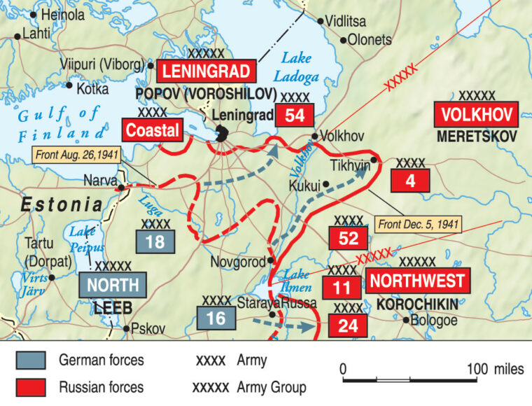 Detailed Leningrad WW2 Map: Essential for History Buffs