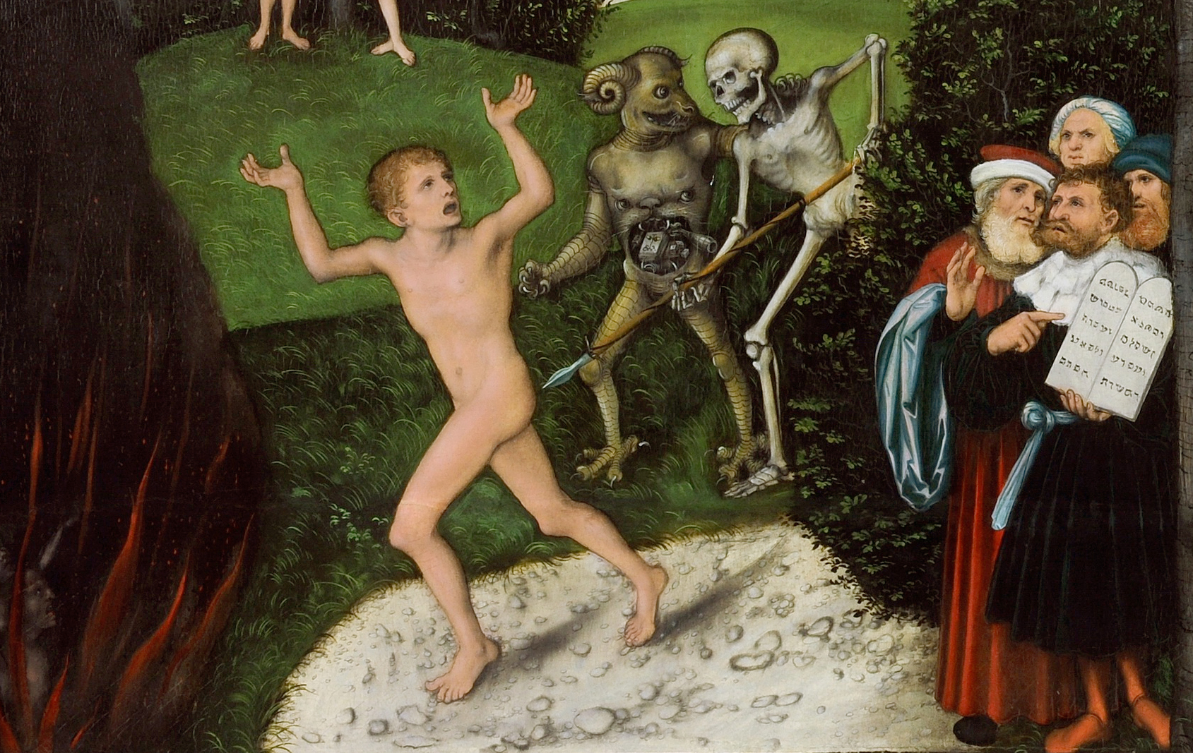 Understanding Lucas Cranach The Law and The Gospel: A Simple Guide