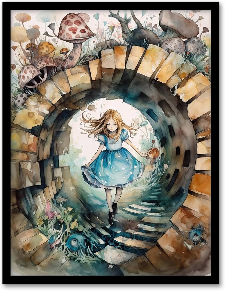 Alice in Wonderland Paintings: A Look at the Whimsical World