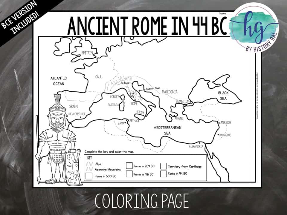 Ancient Rome 44 BCE Map: Exploring the City in Simple Terms