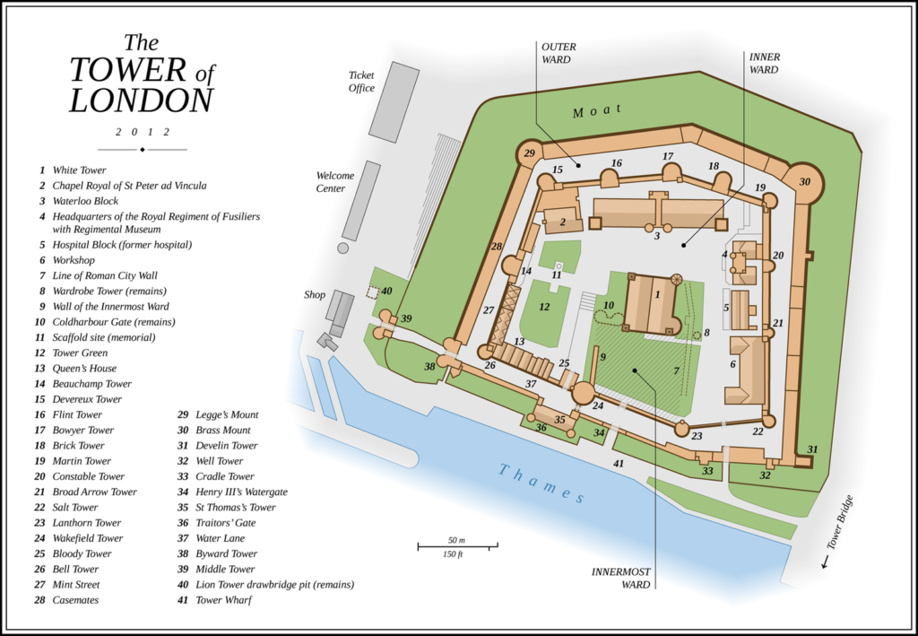 Discover the Layout of the Tower of London: Tips for Tourists