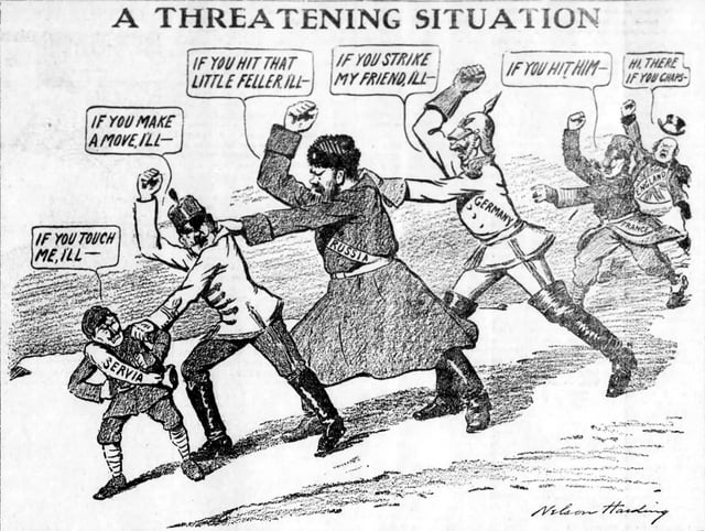 Check Out These World War 1 Political Cartoons! | These Drawings Showed What People Thought About the War Back in the Day