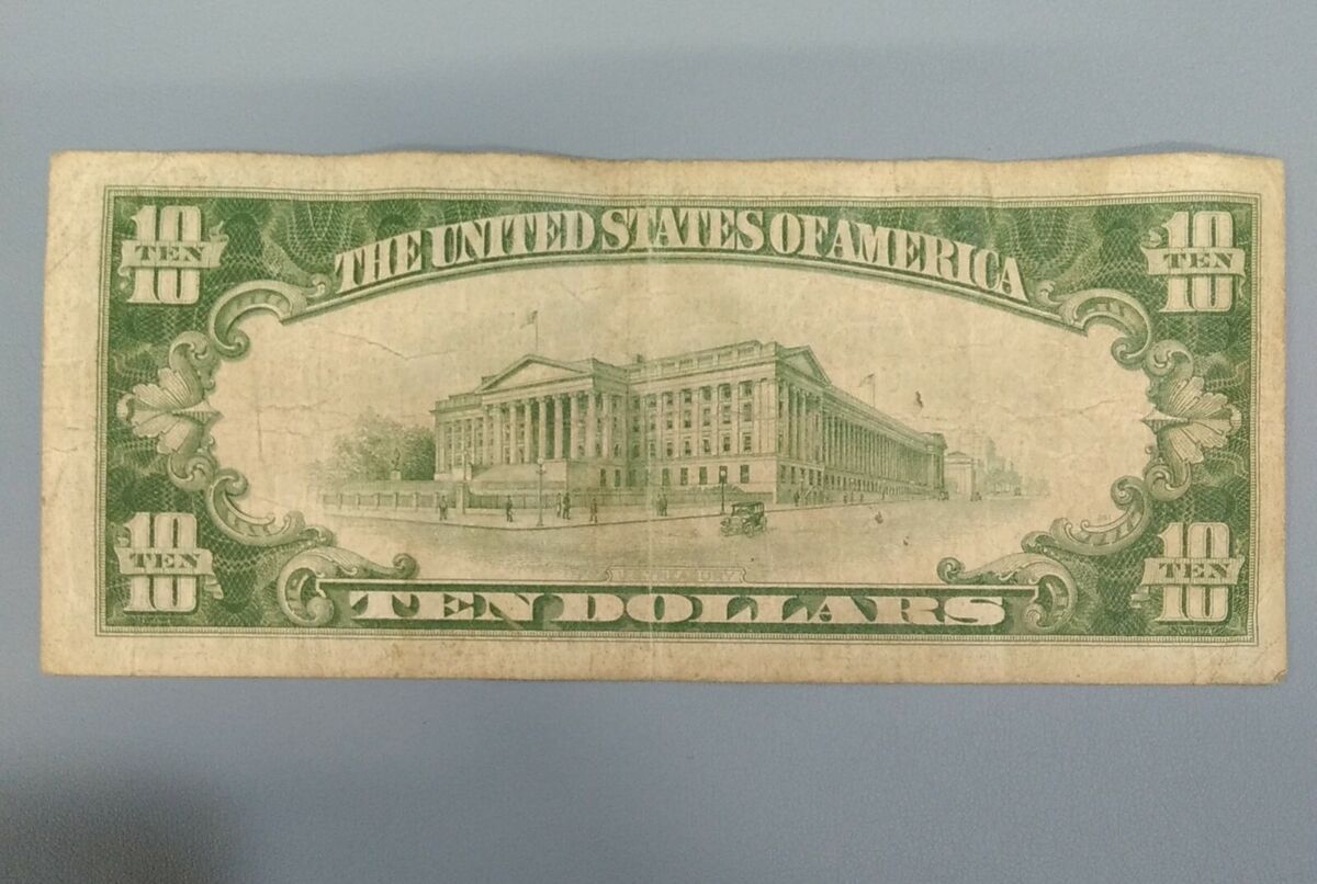 1928 $10 bill - How much is it worth? Learn how to check it now.