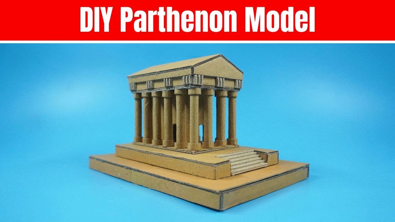 Kids Craft: Build a Parthenon Model with Simple Steps (Fun Project)