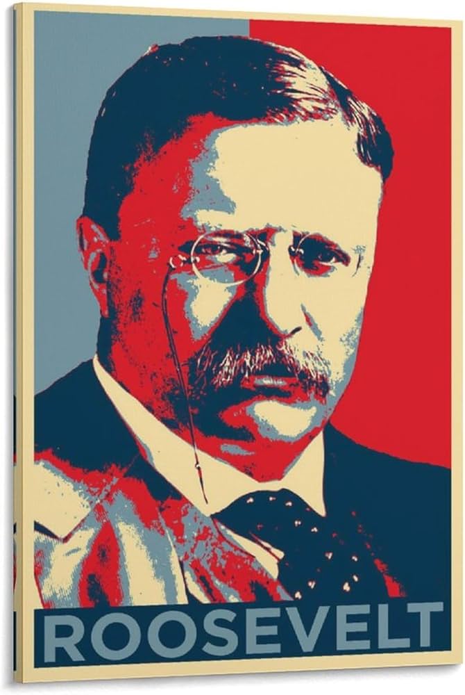 theodore roosevelt poster: Get Awesome Designs of the 26th President (Cool Styles You Will Love)