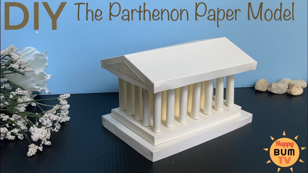 Kids Craft: Build a Parthenon Model with Simple Steps (Fun Project)